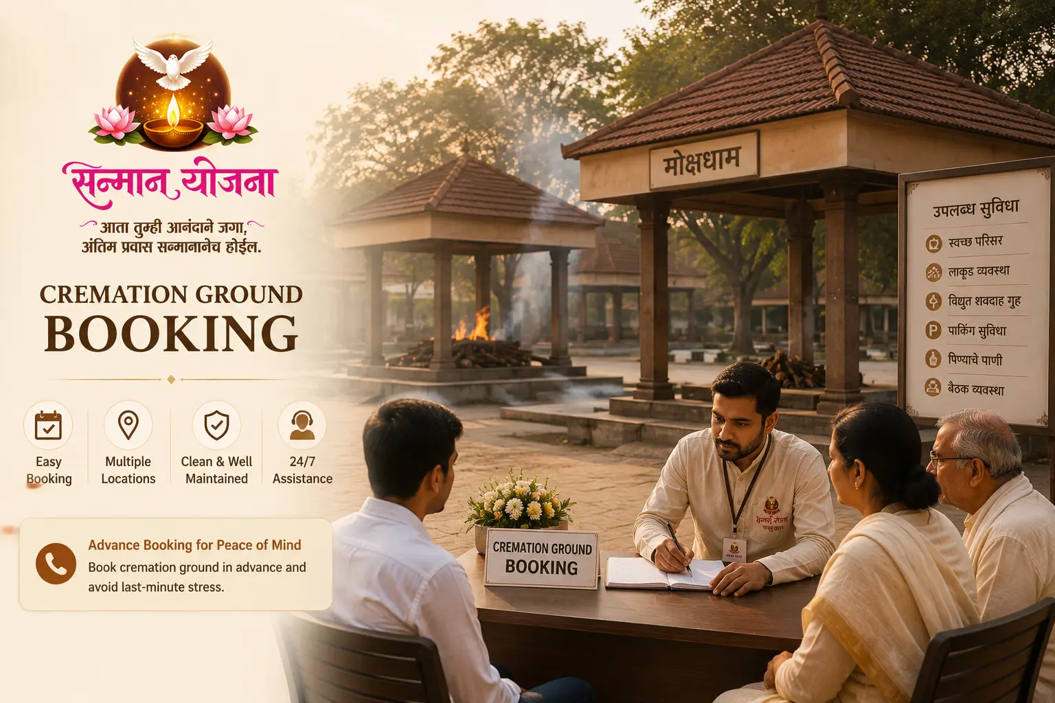 Cremation ground booking in Pune
